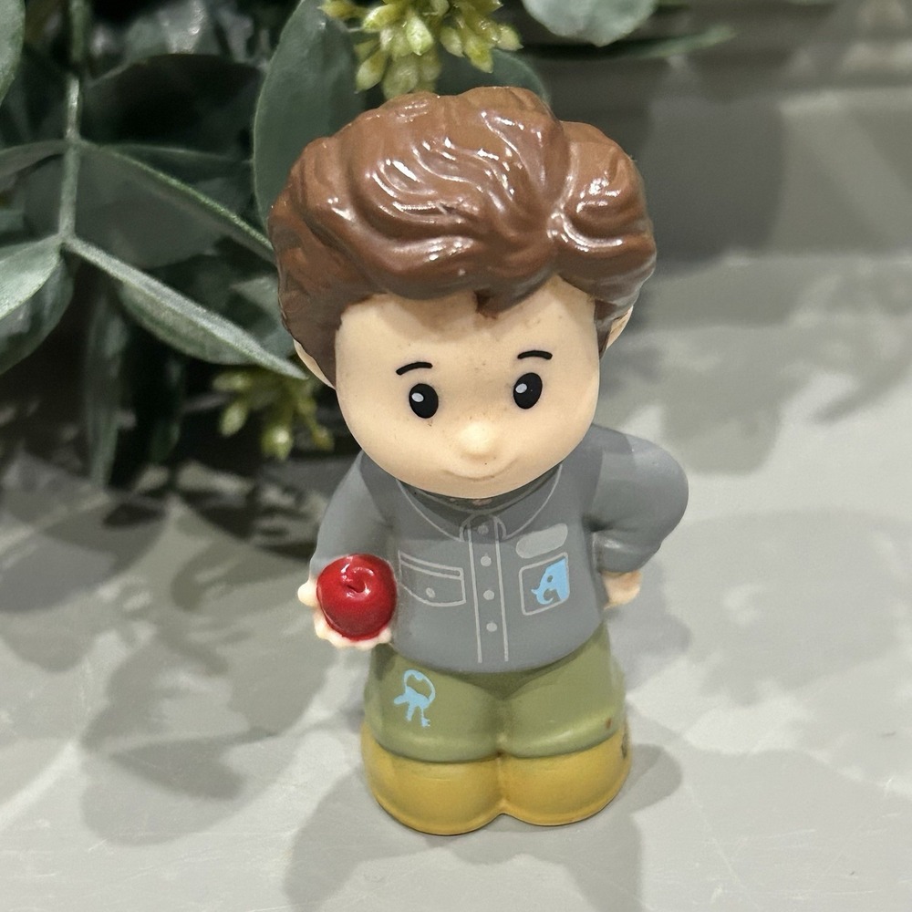 Fisher Price Little People NEW Big Animal Zoo Keeper Replacement Part Apple Keys